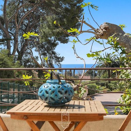 Maisonnette Saona Vue Mer Plages 800M Wifi Clim Pk By Hc Carqueiranne Dış mekan fotoğraf