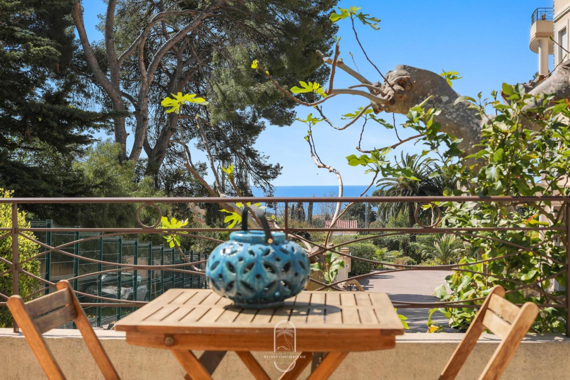Maisonnette Saona Vue Mer Plages 800M Wifi Clim Pk By Hc Carqueiranne Dış mekan fotoğraf